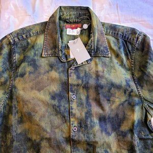 7 for All Mankind Camo Long Sleeved Shirts